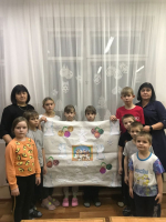 Рождественский коврик