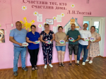 В Школе приемных родителей (отделение сл.Караяшник Ольховатского района) состоялся мастер-класс по изготовлению аппликации в технике «торцевание».