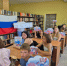 Для воспитанников отделения сл.Сагуны Подгоренского района в сельской Сагуновской библиотеке прошел тематический час «Во флаге – слава страны». - Россошанский СРЦдН