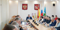 На районной планёрке. - Россошанский район